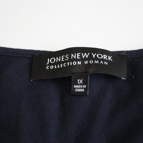 Jones New York Tank with Sequence Size 1X - Picture 9 of 10